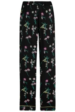 Pour Moi Luxe Woven Pyjama - Black Floral -Cheap Clozi Vibe Store 290326 20221114141100