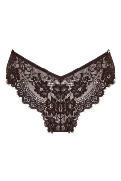 Pour Moi India Eyelash Lace V-Shape Brief - Chocolate 6 Pour Moi India Eyelash Lace V-Shape Brief - Chocolate -Cheap Clozi Vibe Store 291631 20220928134700