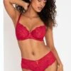 Pour Moi Amour Shorty - Red/Cherry