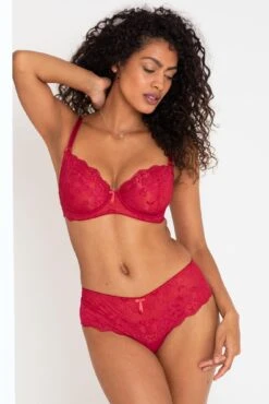Pour Moi Amour Shorty - Red/Cherry