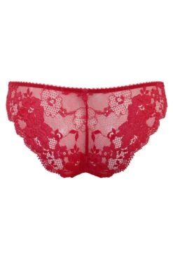 Pour Moi Amour Brazilian Brief - Red/Cherry -Cheap Clozi Vibe Store 293039 20221111132800