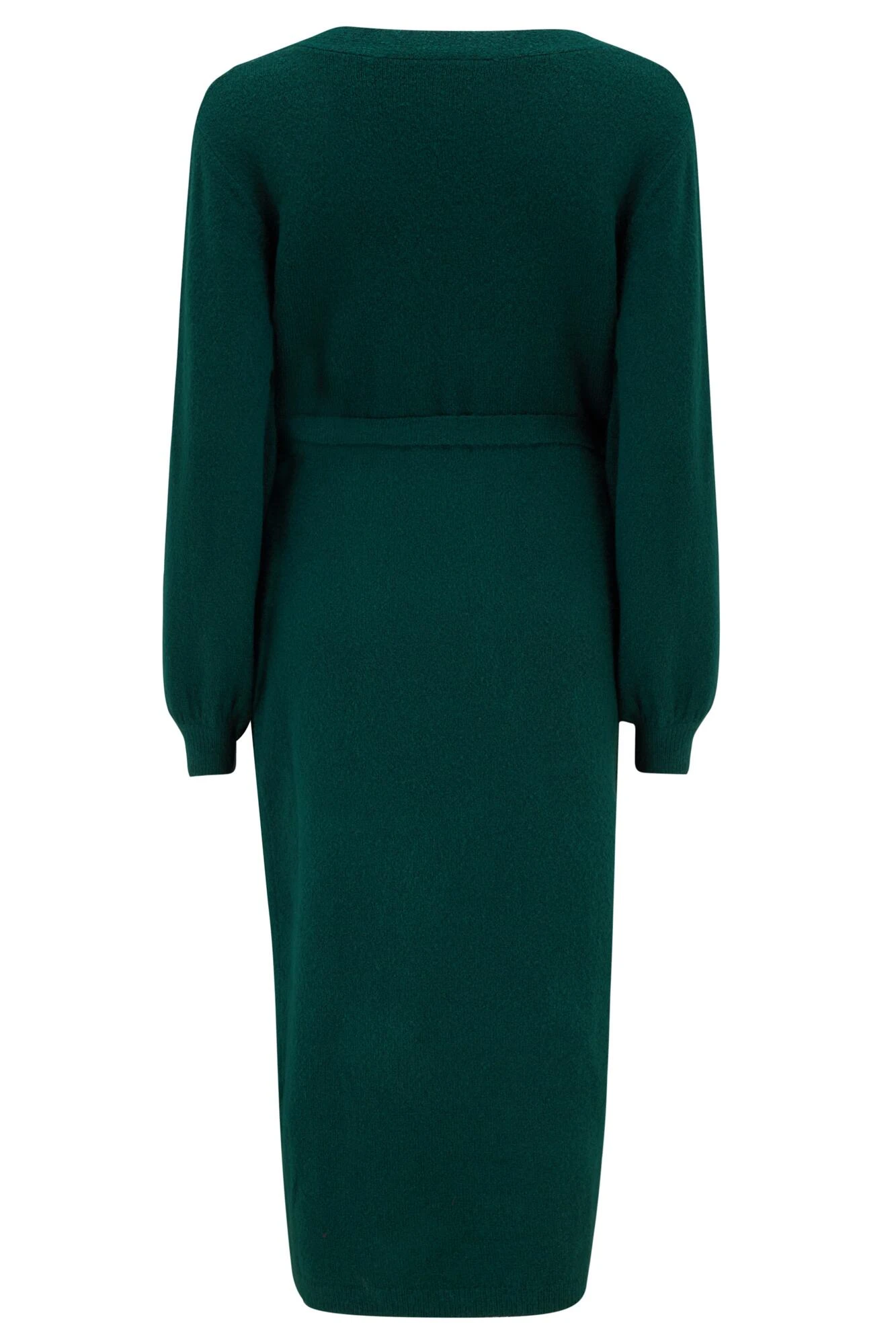 Pour Moi Elle Knit Midi Wrap Dress - Forest 7 Pour Moi Elle Knit Midi Wrap Dress - Forest - Image 7