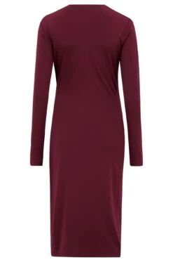 Pour Moi Bryony Slinky Jersey Midi Dress - Berry -Cheap Clozi Vibe Store 295107 20221007161500