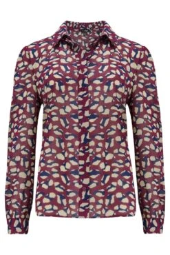 Pour Moi Natalya Chiffon Shirt - Plum 10 Pour Moi Natalya Chiffon Shirt - Plum -Cheap Clozi Vibe Store 295155 20221103132700