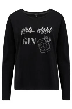 Pour Moi Girls Night Gin Cotton Jersey Pyjama Set - Black 16 Pour Moi Girls Night Gin Cotton Jersey Pyjama Set - Black -Cheap Clozi Vibe Store 295349 20230918141200
