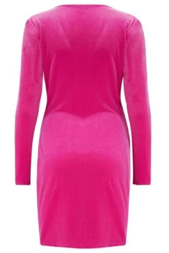 Pour Moi Suki Stretch Velvet Wrap Bodycon Dress - Hot Pink 11 Pour Moi Suki Stretch Velvet Wrap Bodycon Dress - Hot Pink -Cheap Clozi Vibe Store 295532 20221109152000