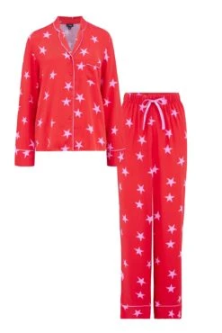 Pour Moi Luxe Woven Twill Pyjama Set - Red/Pink 13 Pour Moi Luxe Woven Twill Pyjama Set - Red/Pink -Cheap Clozi Vibe Store 295668 20230809103600