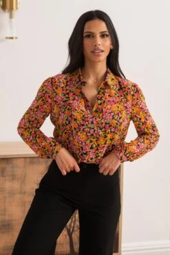 Pour Moi Natalya Chiffon Shirt - Multi 13 Pour Moi Natalya Chiffon Shirt - Multi -Cheap Clozi Vibe Store 306232 20230106160400