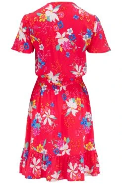 Pour Moi Woven EcoVero™ Tiered Wrap Beach Dress - Red Tropical 11 Pour Moi Woven EcoVero™ Tiered Wrap Beach Dress - Red Tropical -Cheap Clozi Vibe Store 307657 20230518121200
