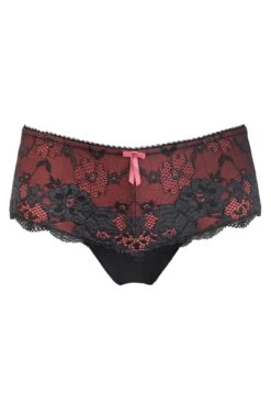 Pour Moi Amour Shorty - Slate/Coral -Cheap Clozi Vibe Store 307862 20230119162000