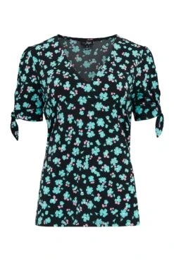 Pour Moi Bella Slinky Jersey Stretch Top - Black Mix 10 Pour Moi Bella Slinky Jersey Stretch Top - Black Mix -Cheap Clozi Vibe Store 309533 20230209145800