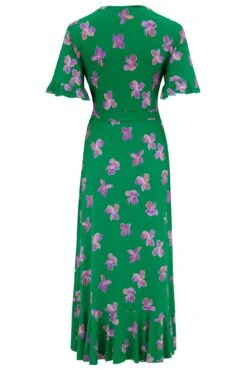 Pour Moi Megan Slinky Jersey Frill Detail Midi Wrap Dress - Green Floral 11 Pour Moi Megan Slinky Jersey Frill Detail Midi Wrap Dress - Green Floral -Cheap Clozi Vibe Store 311362 20230228143200