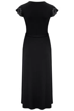 Pour Moi Julie Slinky Jersey Lace Trim Midi Dress - Black 9 Pour Moi Julie Slinky Jersey Lace Trim Midi Dress - Black -Cheap Clozi Vibe Store 311900 20230731163900