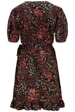 Pour Moi Kelly Woven Viscose Short Sleeve Frill Wrap Dress - Black Ditsy 11 Pour Moi Kelly Woven Viscose Short Sleeve Frill Wrap Dress - Black Ditsy -Cheap Clozi Vibe Store 312360 20230314150500