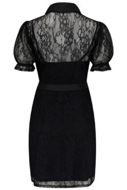 Pour Moi Clara Short Puff Sleeve Lace Dress - Black 9 Pour Moi Clara Short Puff Sleeve Lace Dress - Black -Cheap Clozi Vibe Store 312424 20230316141200