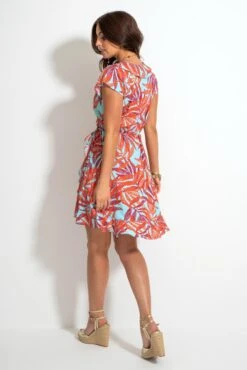 Pour Moi LENZING™ ECOVERO™ Viscose Frill Wrap Beach Dress - Aqua Palm 11 Pour Moi LENZING™ ECOVERO™ Viscose Frill Wrap Beach Dress - Aqua Palm -Cheap Clozi Vibe Store 312968 20230821083100