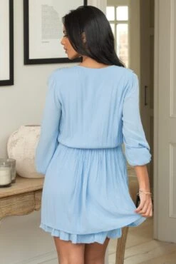 Pour Moi Kate Woven Viscose Button Detail Long Sleeve Dress - Blue 9 Pour Moi Kate Woven Viscose Button Detail Long Sleeve Dress - Blue -Cheap Clozi Vibe Store 314163 20230411110400