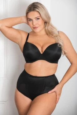 Pour Moi Hourglass Firm Tummy Control Brief - Black