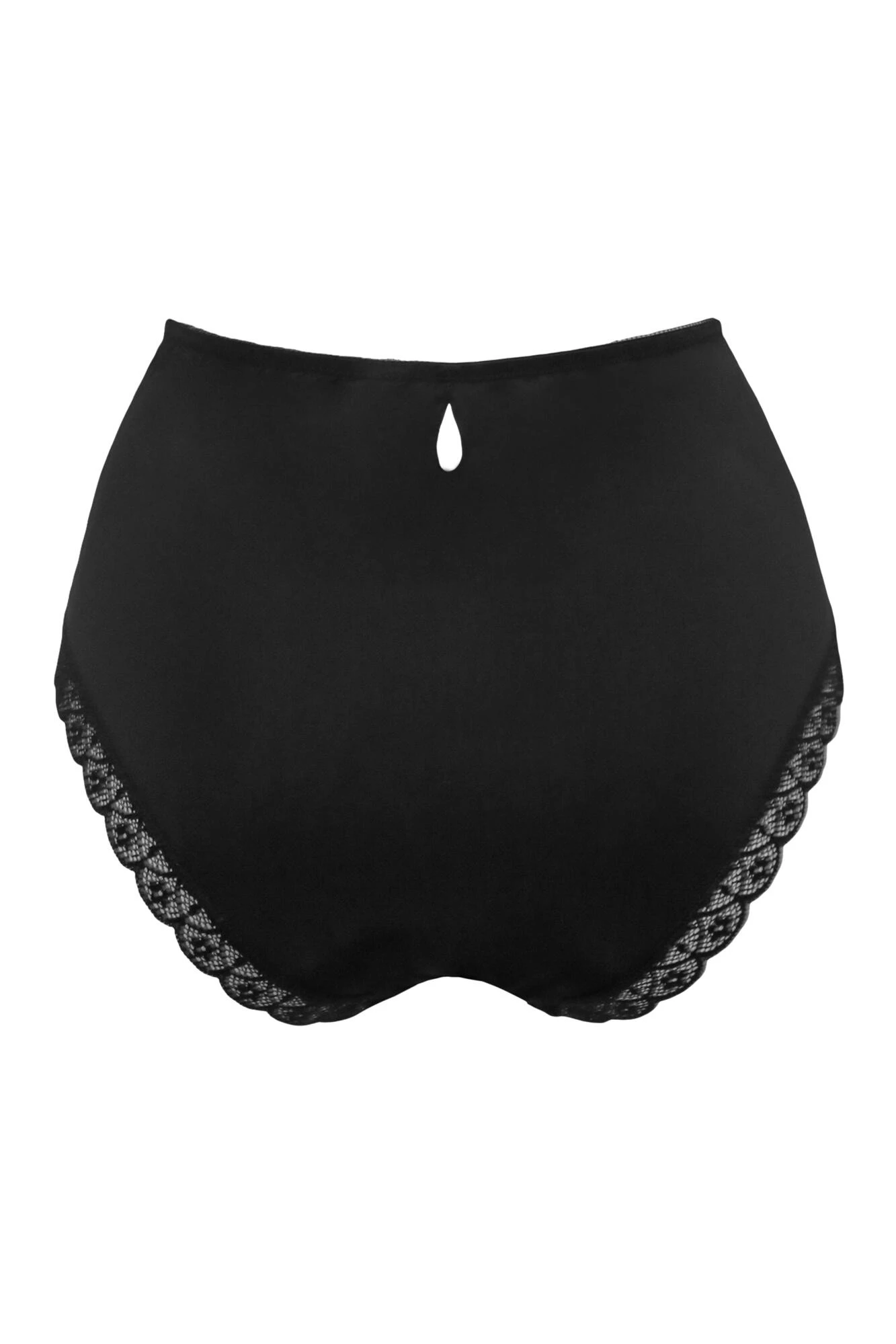Pour Moi Rebel Deep Brief - Black 5 Pour Moi Rebel Deep Brief - Black - Image 5