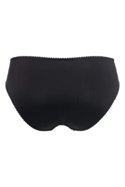 Pour Moi Soiree Embroidery Bikini Brief - Black/Pink -Cheap Clozi Vibe Store 318766 20230711121500