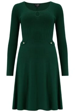 Pour Moi Helen Knit Skater Skirt Dress With LENZING™ ECOVERO™ Viscose - Forest 10 Pour Moi Helen Knit Skater Skirt Dress With LENZING™ ECOVERO™ Viscose - Forest -Cheap Clozi Vibe Store 322138 20230901161900