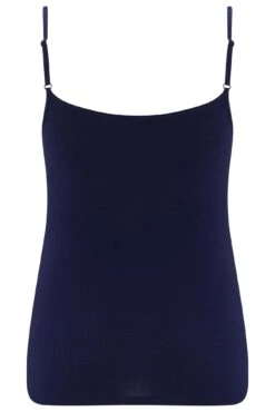 Pour Moi Second Skin Thermal Cami Top - Navy -Cheap Clozi Vibe Store 322477 20230913142100