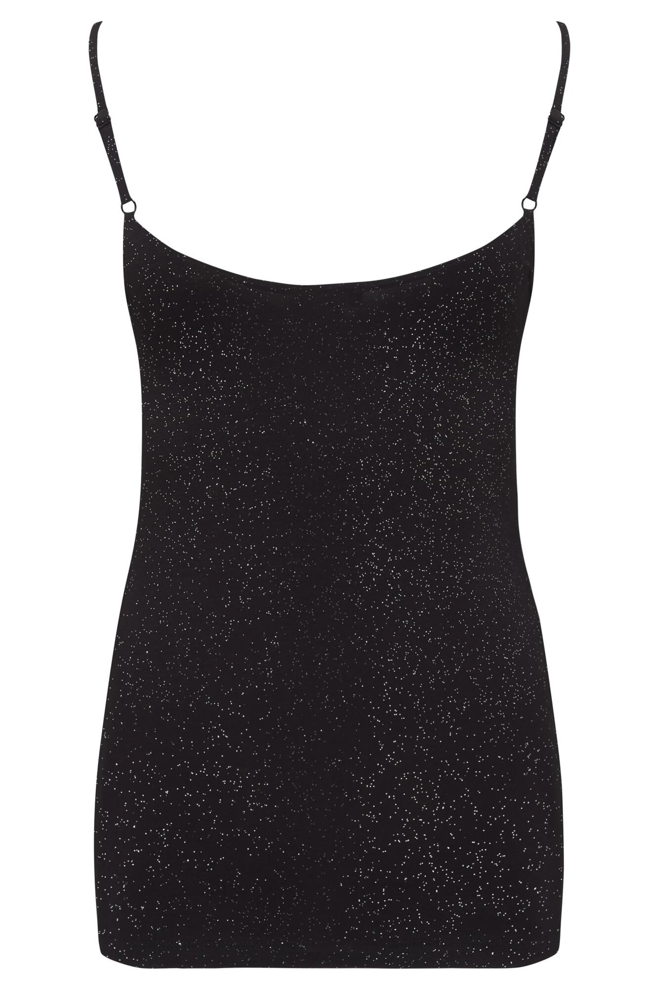 Pour Moi Second Skin Thermal Cami Top - Glitter Black 5 Pour Moi Second Skin Thermal Cami Top - Glitter Black - Image 5